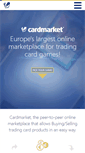 Mobile Screenshot of cardmarket.com